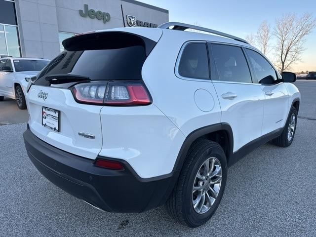 used 2021 Jeep Cherokee car, priced at $24,215