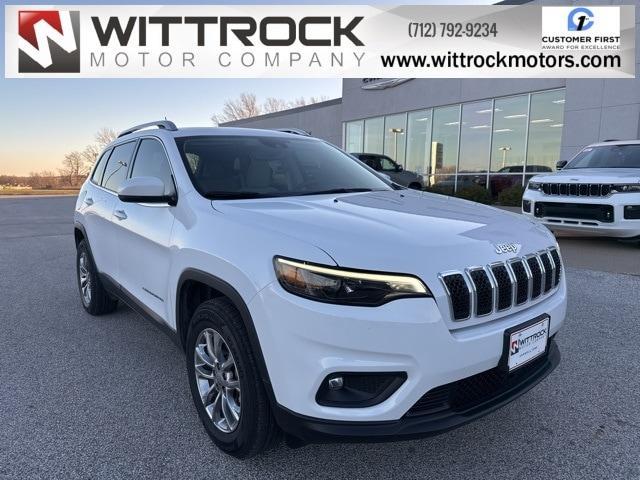 used 2021 Jeep Cherokee car, priced at $24,215