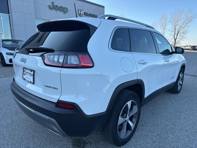 used 2021 Jeep Cherokee car, priced at $24,849