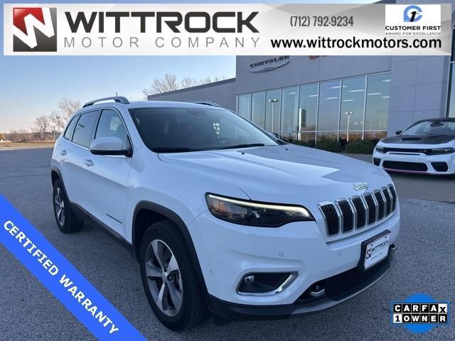 used 2021 Jeep Cherokee car, priced at $24,849