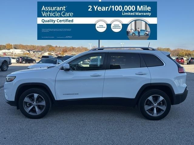 used 2021 Jeep Cherokee car, priced at $24,849