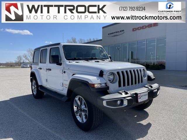 used 2021 Jeep Wrangler Unlimited car, priced at $30,869