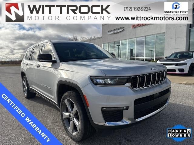 used 2021 Jeep Grand Cherokee L car, priced at $31,465