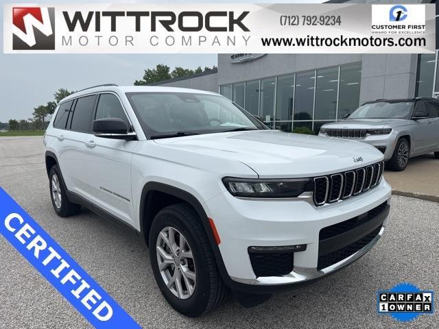 used 2022 Jeep Grand Cherokee L car, priced at $34,456