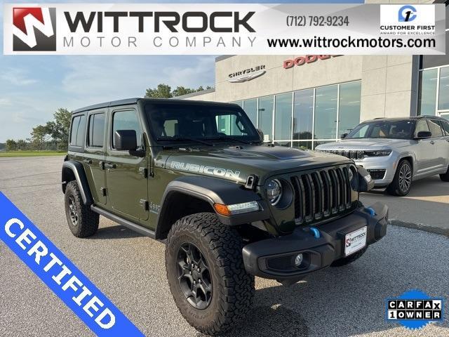 used 2023 Jeep Wrangler 4xe car, priced at $37,572