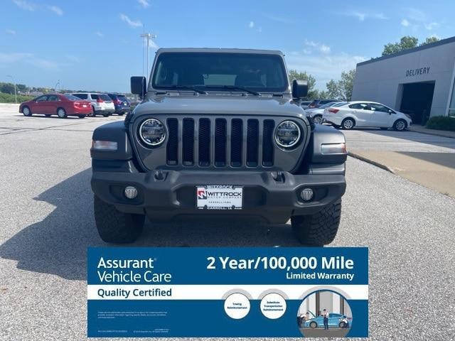 used 2021 Jeep Wrangler Unlimited car, priced at $28,574