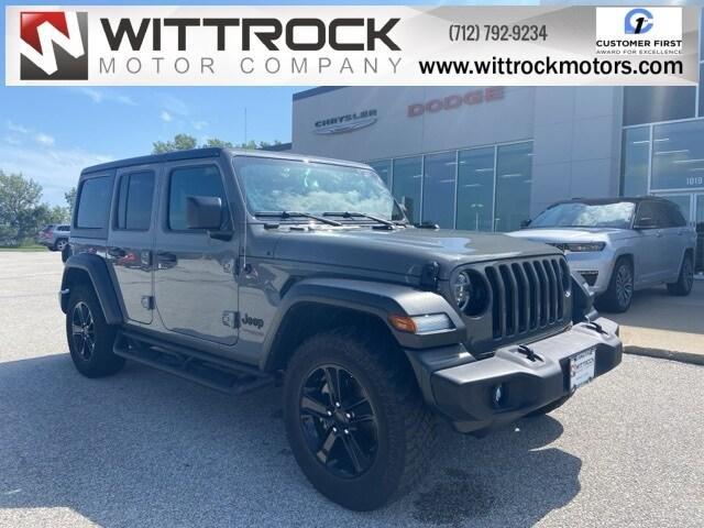 used 2021 Jeep Wrangler Unlimited car, priced at $30,973