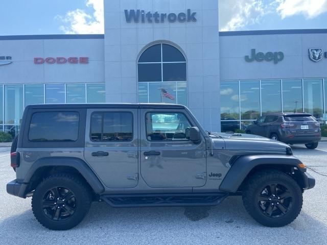 used 2021 Jeep Wrangler Unlimited car, priced at $30,973