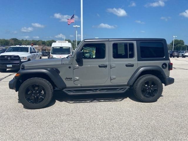 used 2021 Jeep Wrangler Unlimited car, priced at $30,973