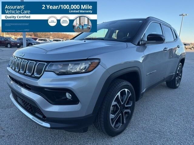 used 2022 Jeep Compass car, priced at $22,573