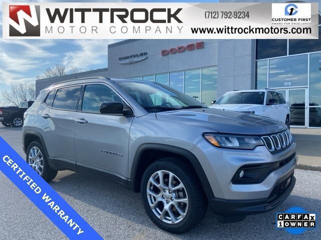 used 2022 Jeep Compass car, priced at $23,745