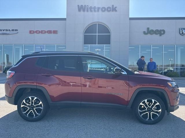used 2022 Jeep Compass car, priced at $23,844