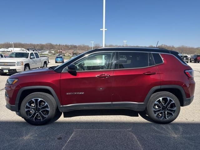 used 2022 Jeep Compass car, priced at $23,844