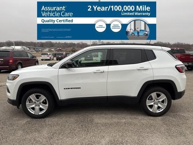 used 2022 Jeep Compass car, priced at $24,659