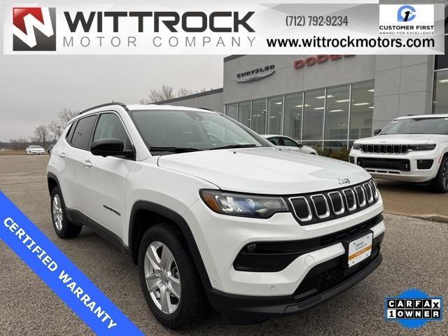 used 2022 Jeep Compass car, priced at $24,659