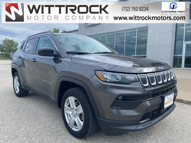used 2022 Jeep Compass car, priced at $23,933