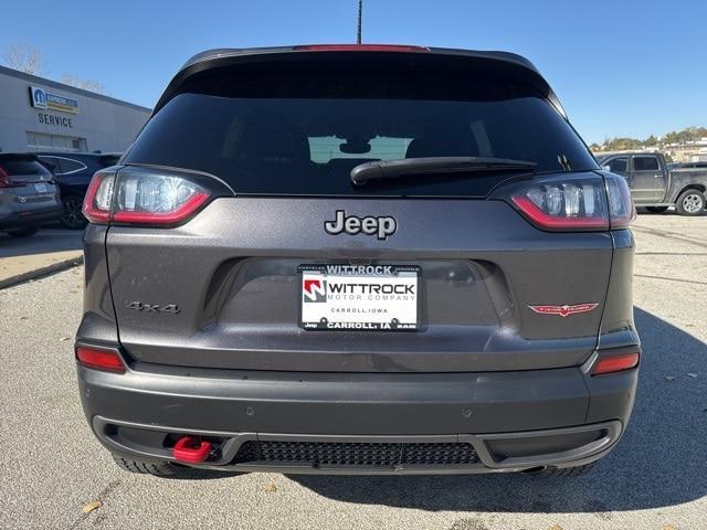 used 2021 Jeep Cherokee car, priced at $24,646