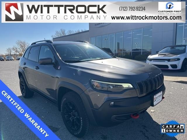 used 2021 Jeep Cherokee car, priced at $24,646