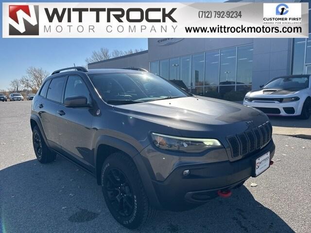 used 2021 Jeep Cherokee car, priced at $24,814