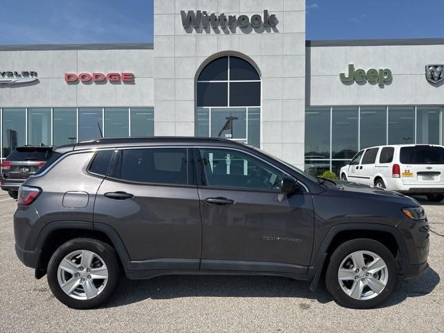 used 2022 Jeep Compass car, priced at $22,313