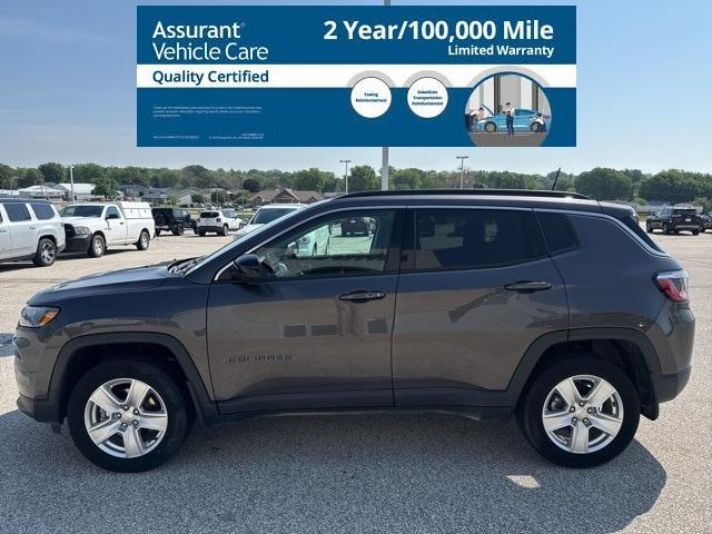 used 2022 Jeep Compass car, priced at $20,413
