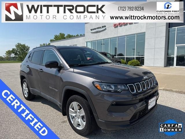 used 2022 Jeep Compass car, priced at $21,189
