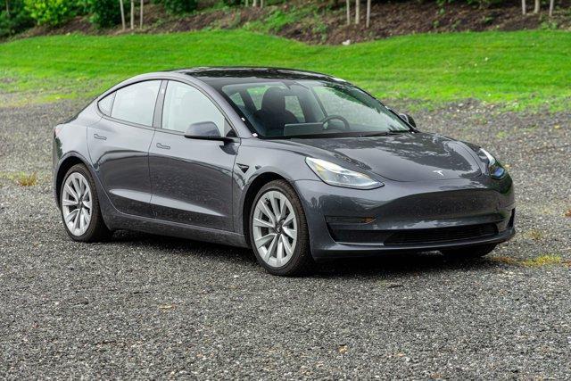 used 2022 Tesla Model 3 car, priced at $22,195