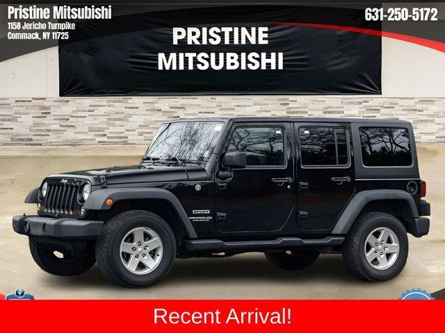 used 2016 Jeep Wrangler Unlimited car, priced at $16,295