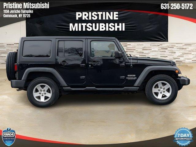 used 2016 Jeep Wrangler Unlimited car, priced at $16,295