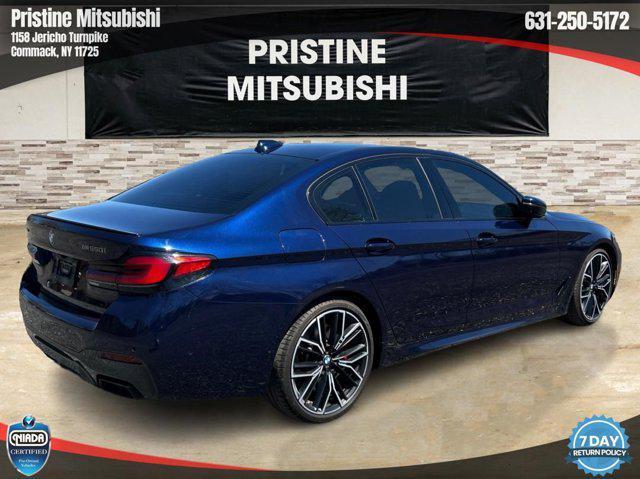 used 2021 BMW M550 car, priced at $44,295