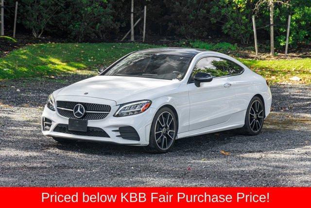 used 2019 Mercedes-Benz C-Class car, priced at $21,495