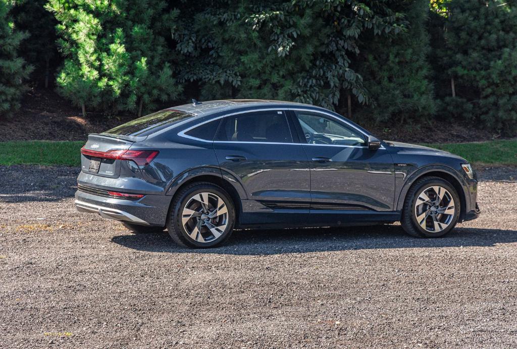 used 2021 Audi e-tron car, priced at $21,295