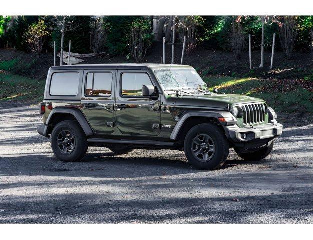 used 2021 Jeep Wrangler Unlimited car, priced at $21,795