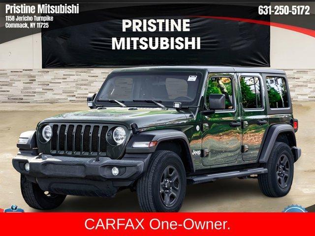 used 2021 Jeep Wrangler Unlimited car, priced at $22,995