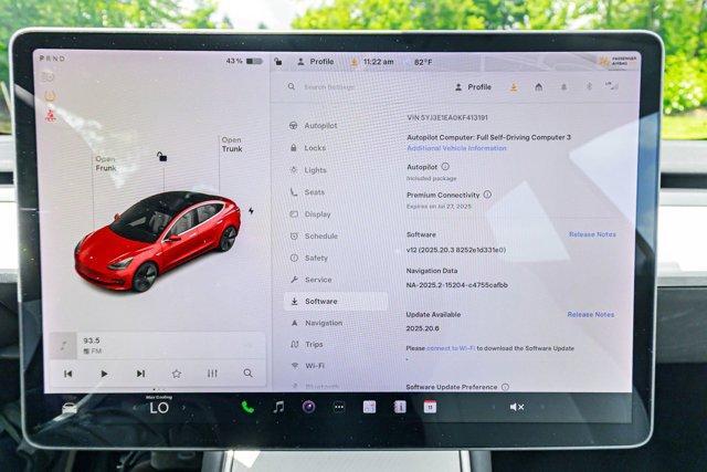 used 2019 Tesla Model 3 car, priced at $17,695