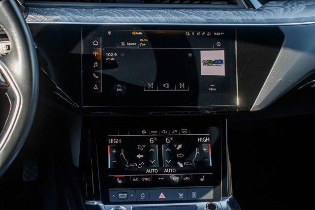 used 2021 Audi e-tron car, priced at $18,495