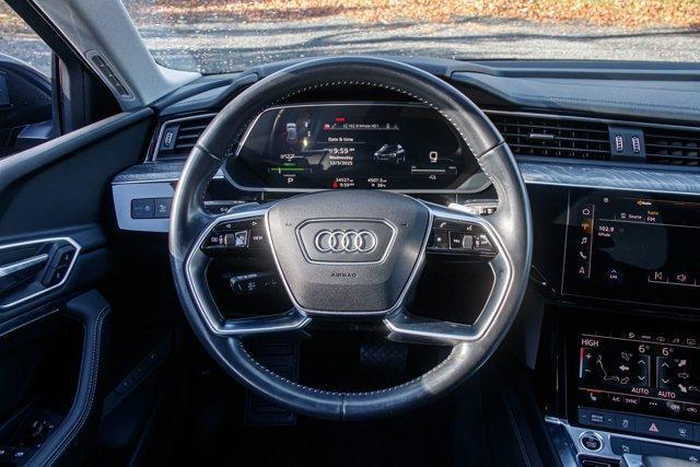 used 2021 Audi e-tron car, priced at $18,495