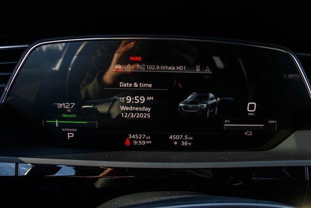 used 2021 Audi e-tron car, priced at $18,495