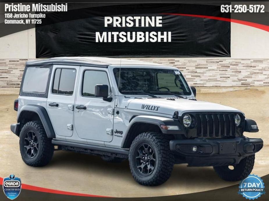 used 2022 Jeep Wrangler Unlimited car, priced at $26,995