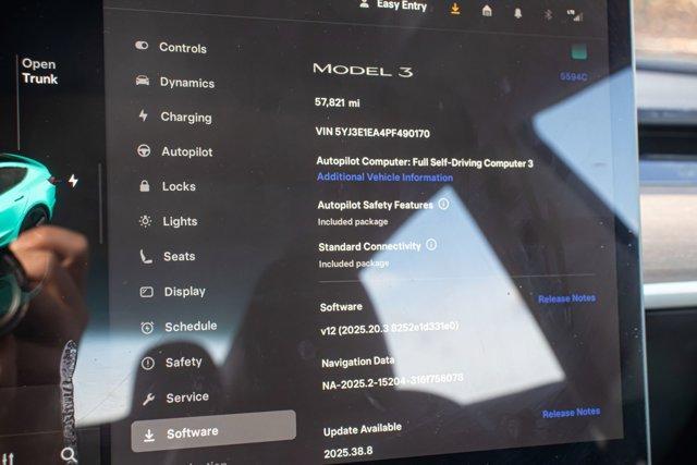 used 2023 Tesla Model 3 car, priced at $18,295