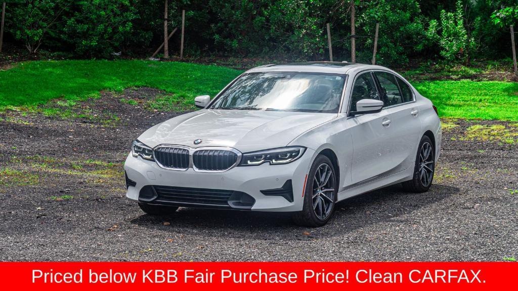 used 2021 BMW 330 car, priced at $20,795