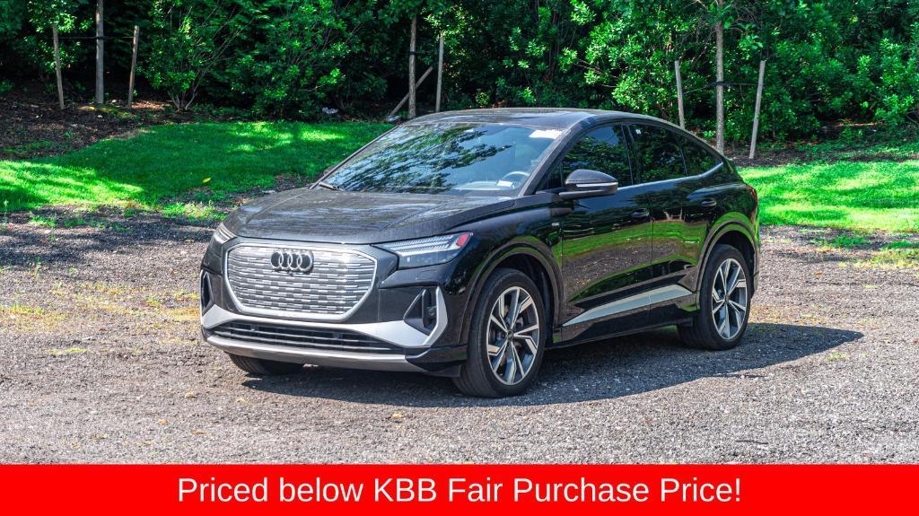 used 2023 Audi Q4 e-tron car, priced at $23,995
