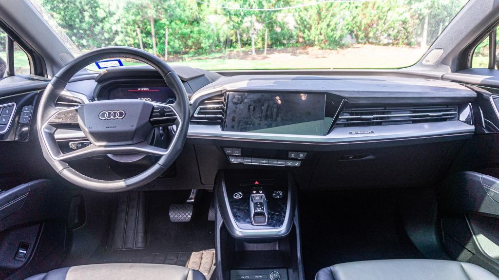 used 2023 Audi Q4 e-tron car, priced at $23,995