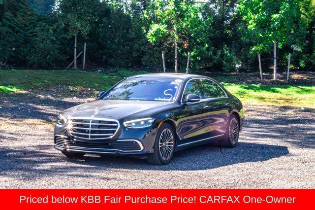 used 2021 Mercedes-Benz S-Class car, priced at $56,895