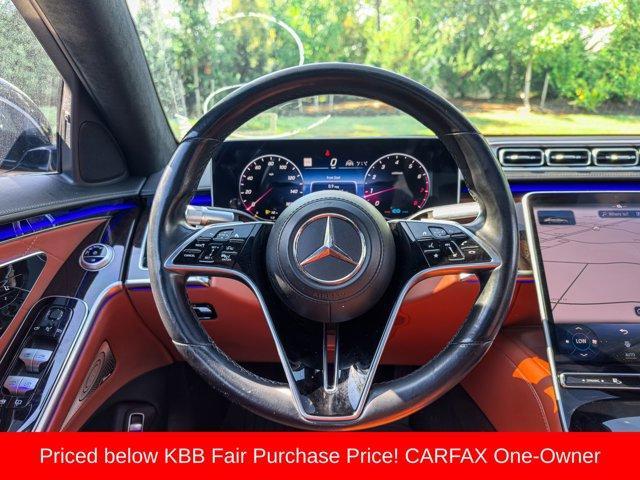 used 2021 Mercedes-Benz S-Class car, priced at $56,895