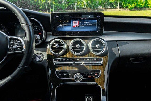 used 2020 Mercedes-Benz C-Class car, priced at $17,495