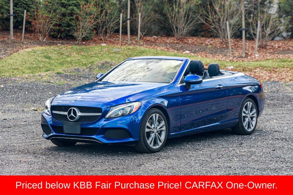 used 2017 Mercedes-Benz C-Class car, priced at $17,695