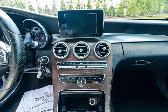 used 2017 Mercedes-Benz C-Class car, priced at $17,895