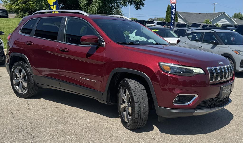 used 2019 Jeep Cherokee car, priced at $17,800