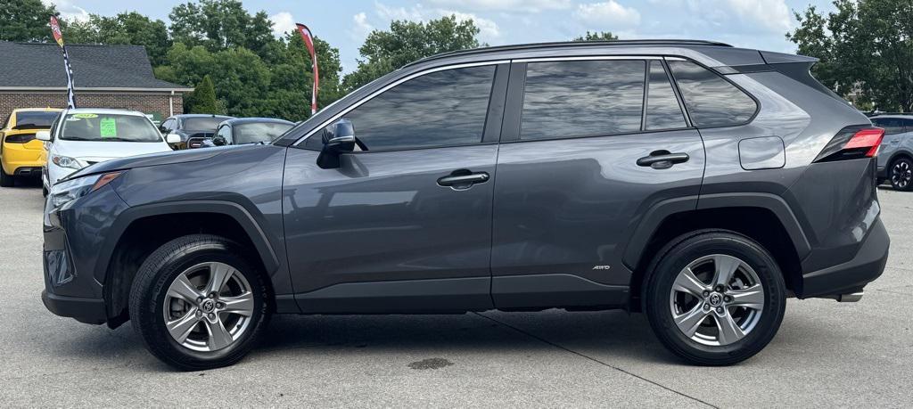 used 2022 Toyota RAV4 Hybrid car, priced at $27,800